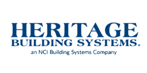 Heritage Steel Buildings Large Logo