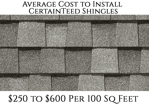 Certainteed Shingles Average Prices